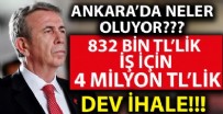 ANKARA BÜYÜKŞEHİR BELEDİYESİ - 832 bin TL’lik budama ve kesim işi için 4 milyon TL’lik ihale! Ankara’da neler oluyor?