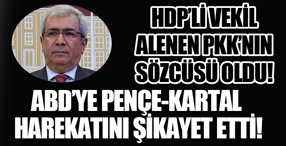 HDP'li İmam Taşçıer'den ABD'ye Pençe-Kartal Harekatı çağrısı