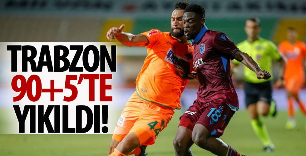 Trabzon'a son dakikada büyük şok!