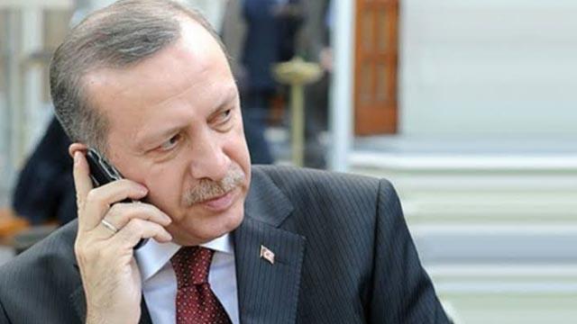 Başkan Erdoğan'dan taziye telefonu
