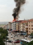 Başkent'te Korkutan Çatı Yangını Haberi