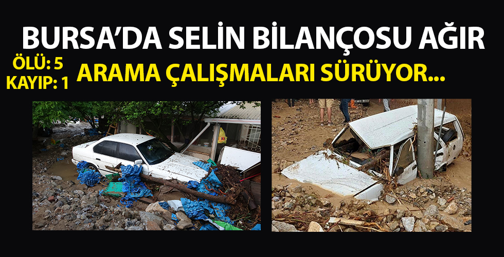 Bursa'dan acı haber geldi! Arama çalışmaları sürüyor