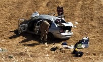 Siirt'te Tarlaya Uçan Otomobil Hurdaya Döndü Açıklaması 5 Yaralı Haberi