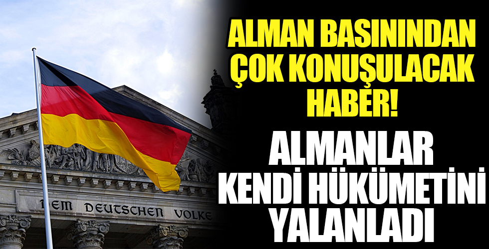 Avrupa ülkesi bu haberi konuşuyor! Alman medyası Türkiye gerçeğini yazdı