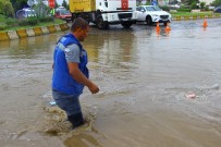 Aydın'da Sağanak Yağış Hayatı Olumsuz Etkiledi Haberi