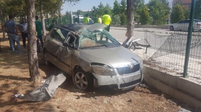 Elazığ'da Trafik Kazası Açıklaması 1 Yaralı