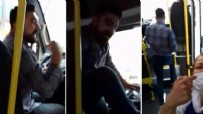MİNİBÜS ŞOFÖRÜ - Minibüs şoförüne maske uyarısı yapan kadın önce hakarete uğradı ardından araçtan indirildi