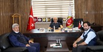 Akbuğa Ve Çakmak'tan Bayburt Gazeteciler Cemiyeti Başkanı Yıldız'a Ziyaret