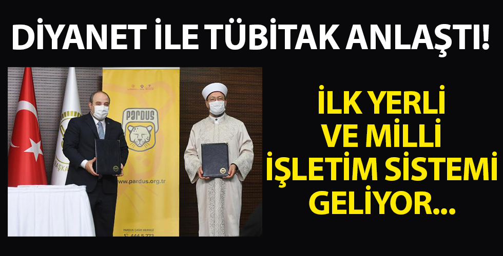 Diyanet ile TÜBİTAK anlaştı! 'Örnek teşkil edeceğimize inanıyoruz'