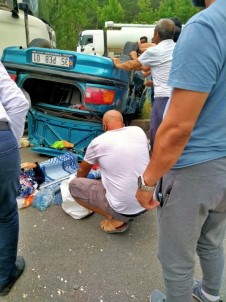 İzmir'de Feci Kaza Açıklaması 4 Yaralı