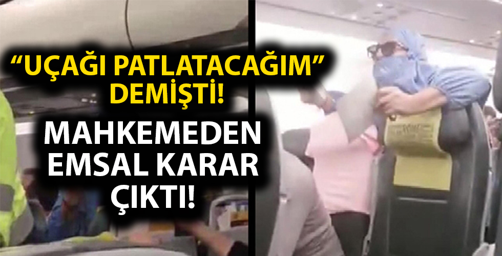 Uçakta 'Ben FETÖ'cüyüm uçağı patlatacağım' diyen Nikar Deliormanlı'nın cezai sorumluluğunun olmadığı yönünde rapor verdi!
