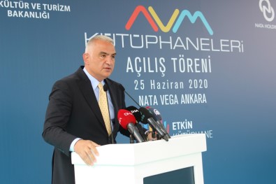 Bakan Ersoy Açıklaması 'Amacımız 500'E Yakın AVM'yi Kütüphanelerle Buluşturmak'