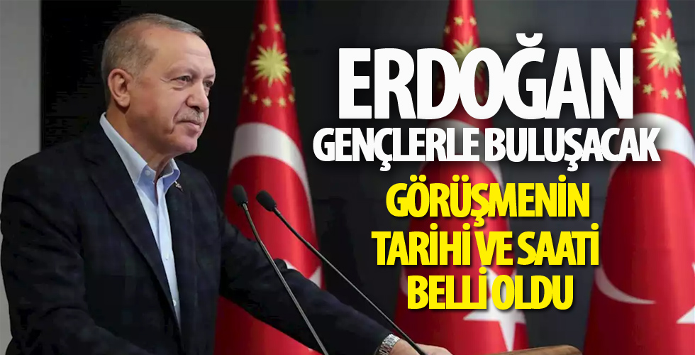 Başkan Erdoğan gençlerle video konferans buluşması gerçekleştirecek