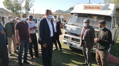 Başkan Tanış Deprem Bölgesinde