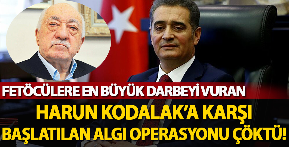 FETÖ'cü TR724'ün Harun Kodalak’ın sözlerini cımbızlayarak çektiği algı operasyonu çöktü