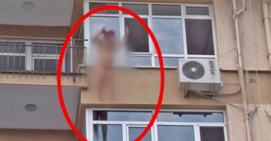 Kadıköy'de bir kadın çırılçıplak halde kendini 5. kattan aşağı böyle attı!