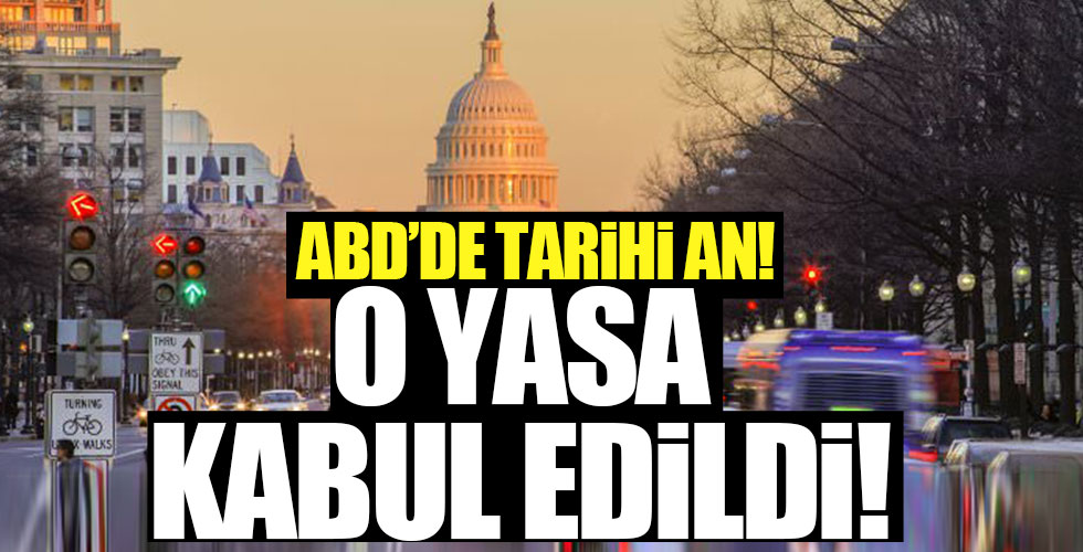 ABD'de tarihi an!