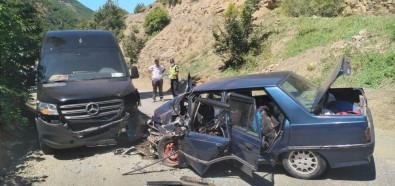 Artvin'de Trafik Kazası Açıklaması 5 Yaralı