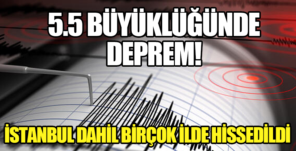 İzmir ve çok sayıda kentte deprem!