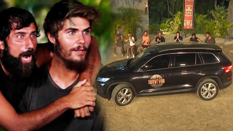 Survivor'da ikinci kez araba kazandı!