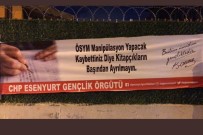 CHP'li Gençlerden Provokatif Sınav Pankartı