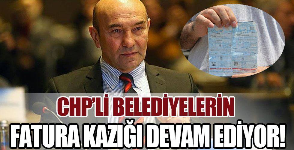 CHP'li Tunç Soyer'in belediye başkanı olduğu İzmir'de vatandaşlar su faturalarının katlamalı geldiğini belirterek isyan etti!