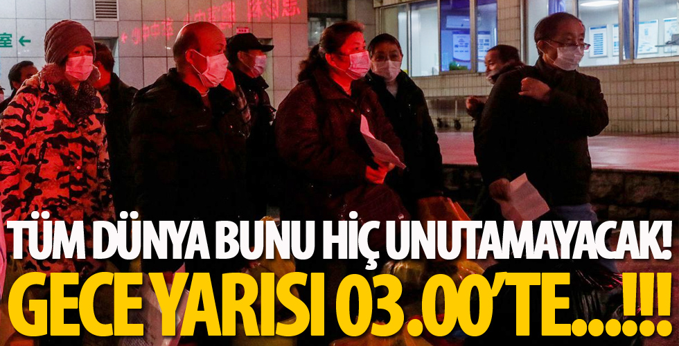 Tüm dünya bunu hiç unutamayacak...