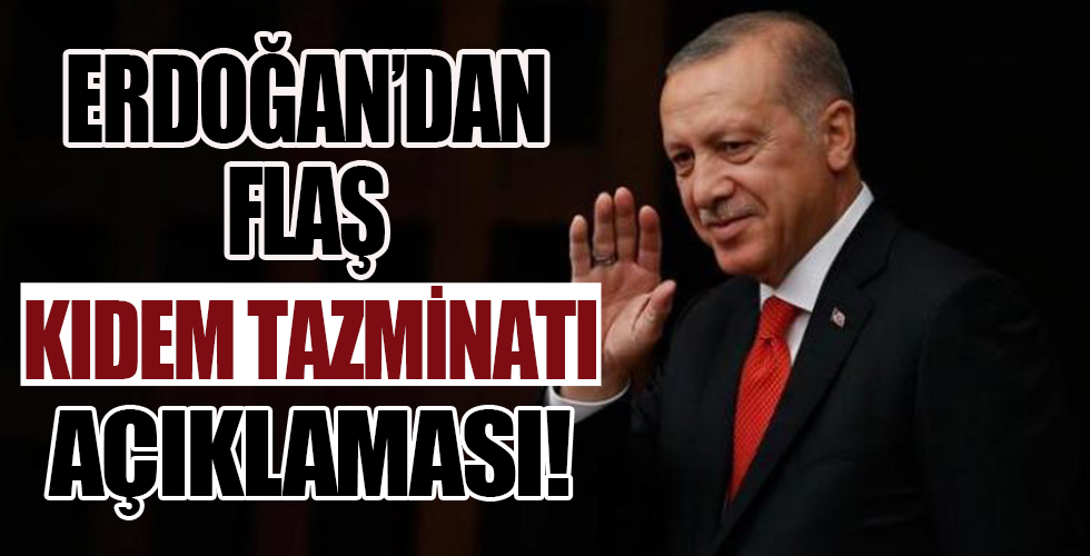 Cumhurbaşkanı Erdoğan'dan önemli açıklamalar