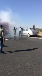 Mardin'de YKS'ye Girecek Öğrenciyi Taşışan Araç Alev Aldı Haberi