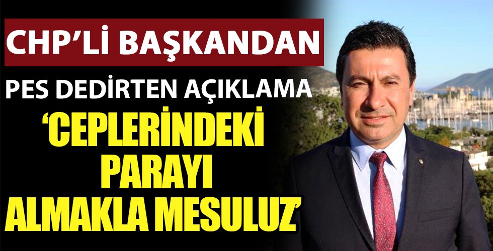 370 liralık döner ve 185 liralık pideyle gündeme gelen Bodrum'un CHP'li Belediye Başkanı Ahmet Aras'tan pes dedirten açıklama