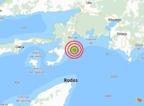 Muğla'da 5.2 Büyüklüğünde Deprem