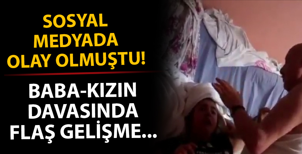 Baba-kızın şiddet davasında karar