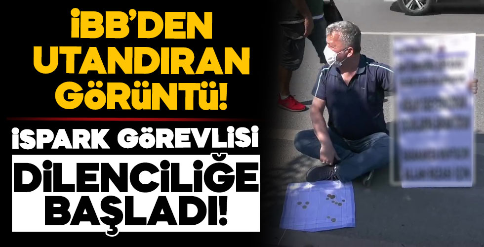 İBB'den utandıran görüntü!