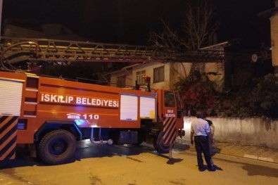 İskilip'te Korkutan Yangın