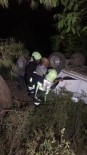 Kontrolden Çıkan Otomobil Şarampole Yuvarlandı Açıklaması 2 Yaralı Haberi