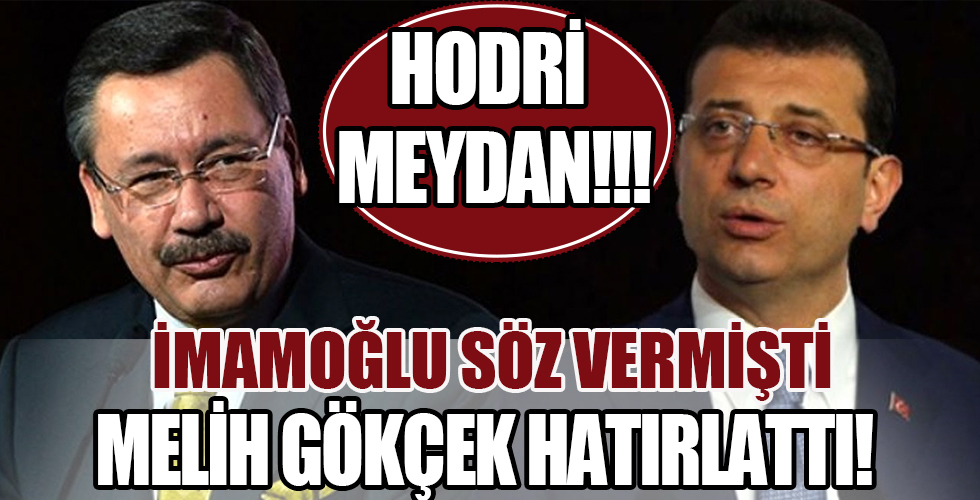 Melih Gökçek hatırlattı... Şeffaflık sözü veren Ekrem İmamoğlu nerede?