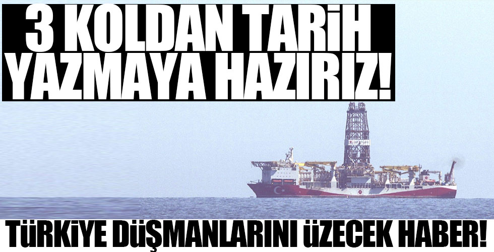 Türkiye'den 3 bölgede petrol ve doğal gaz hamlesi!