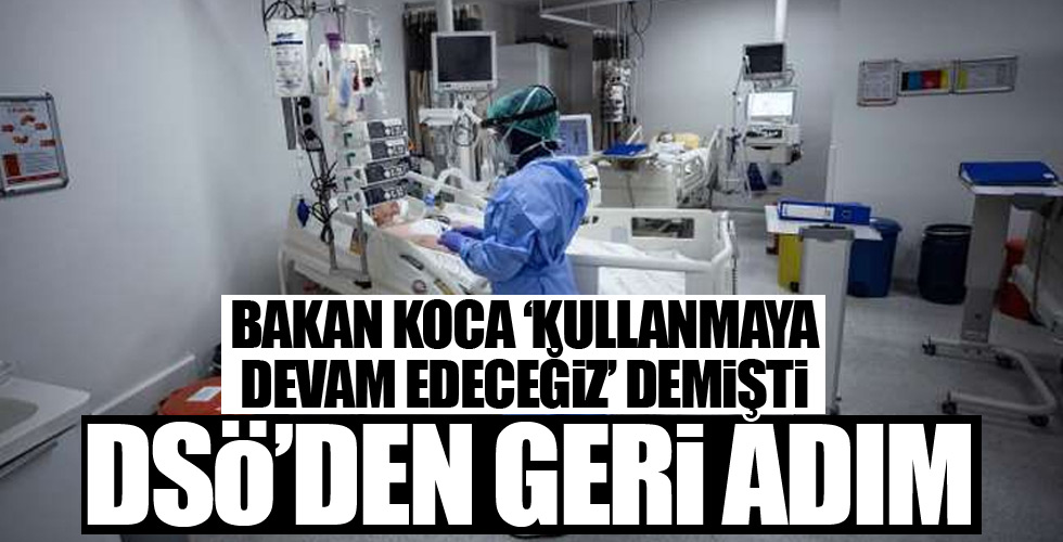 DSÖ'den o ilaçla ilgili geri adım!