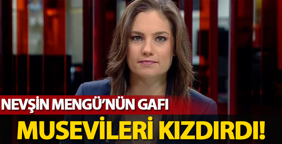 Nevşin Mengü'nün gafı Musevileri kızdırdı!