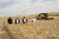 Silvan'da Sosyal Mesafeli Arpa Hasadı Yapıldı