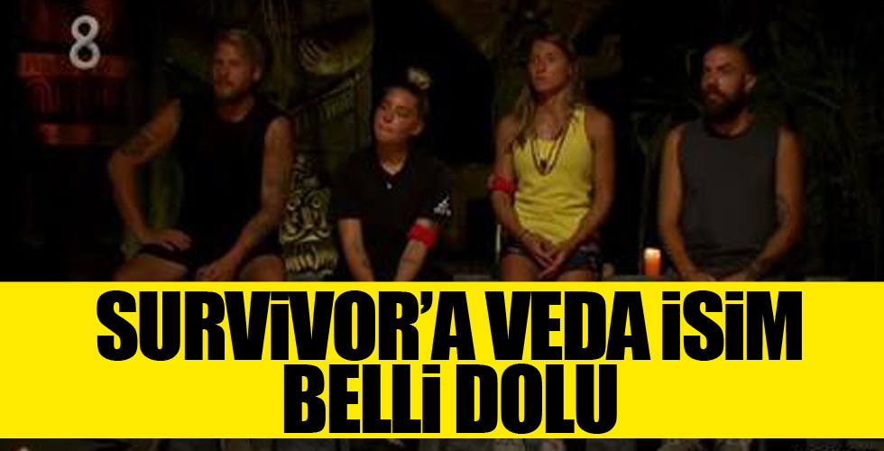 Survivor 2020'de adaya veda eden isim belli oldu!