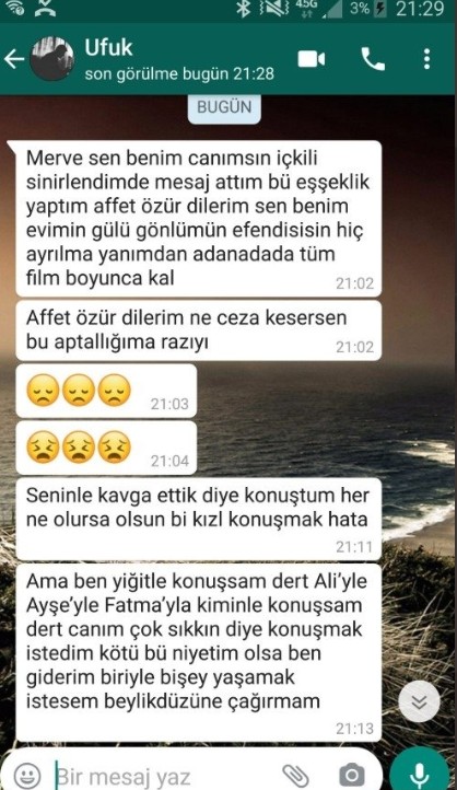 Ufuk Bayraktar'ın ihanetini eşi Merve Bayraktar ifşa etti! Yılın ihanet skandalında ifşa mesajları şoke etti! 'İt gibi pişmanım'