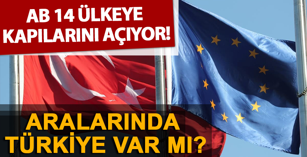 Avrupa Birliği 14 ülkeyle sınır kapılarını açıyor