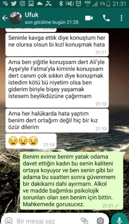 Ufuk Bayraktar'ın ihanetini eşi Merve Bayraktar ifşa etti! Yılın ihanet skandalında ifşa mesajları şoke etti! 'İt gibi pişmanım'