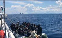 Çanakkale Açıklarında 85 Düzensiz Göçmen Kurtarıldı Haberi