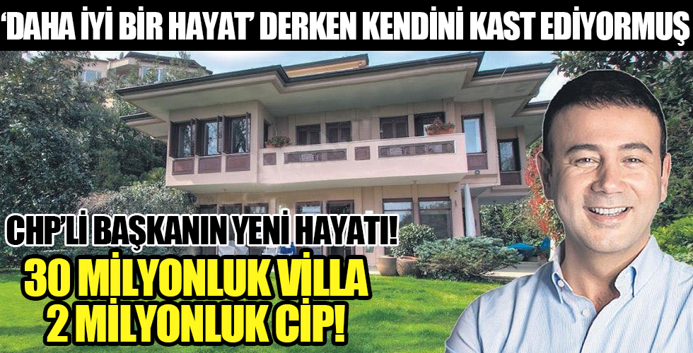 CHP’li başkan Rıza Akpolat'tan ‘lüks’ dönüşüm