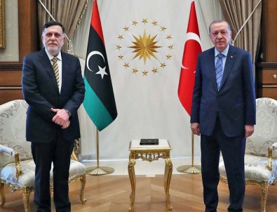 Cumhurbaşkanı Erdoğan ve Serrac'dan Doğu Akdeniz mesajı