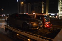 E-5 Karayolunda Makas Terörü Kaza İle Sonuçlandı Açıklaması 1 Kişi Yaralandı