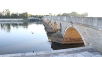 Edirne'de Yağışlar Meriç Nehri'nin Debisini Arttırdı Haberi