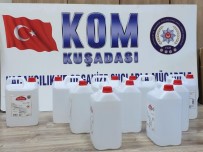 Kuşadası'nda 50 Litre Etil Alkol Yakalandı